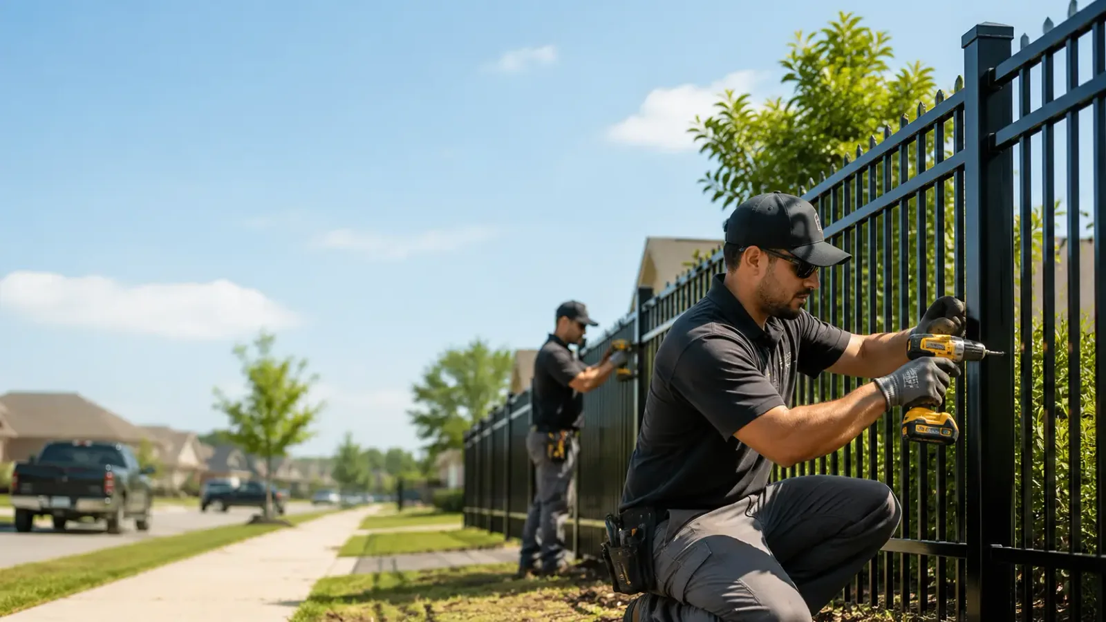 Metal Fence Installation in Weidman, MI